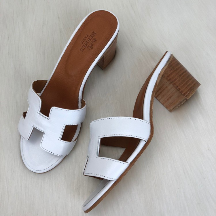 HERMES OASİS SANDALS BEYAZ